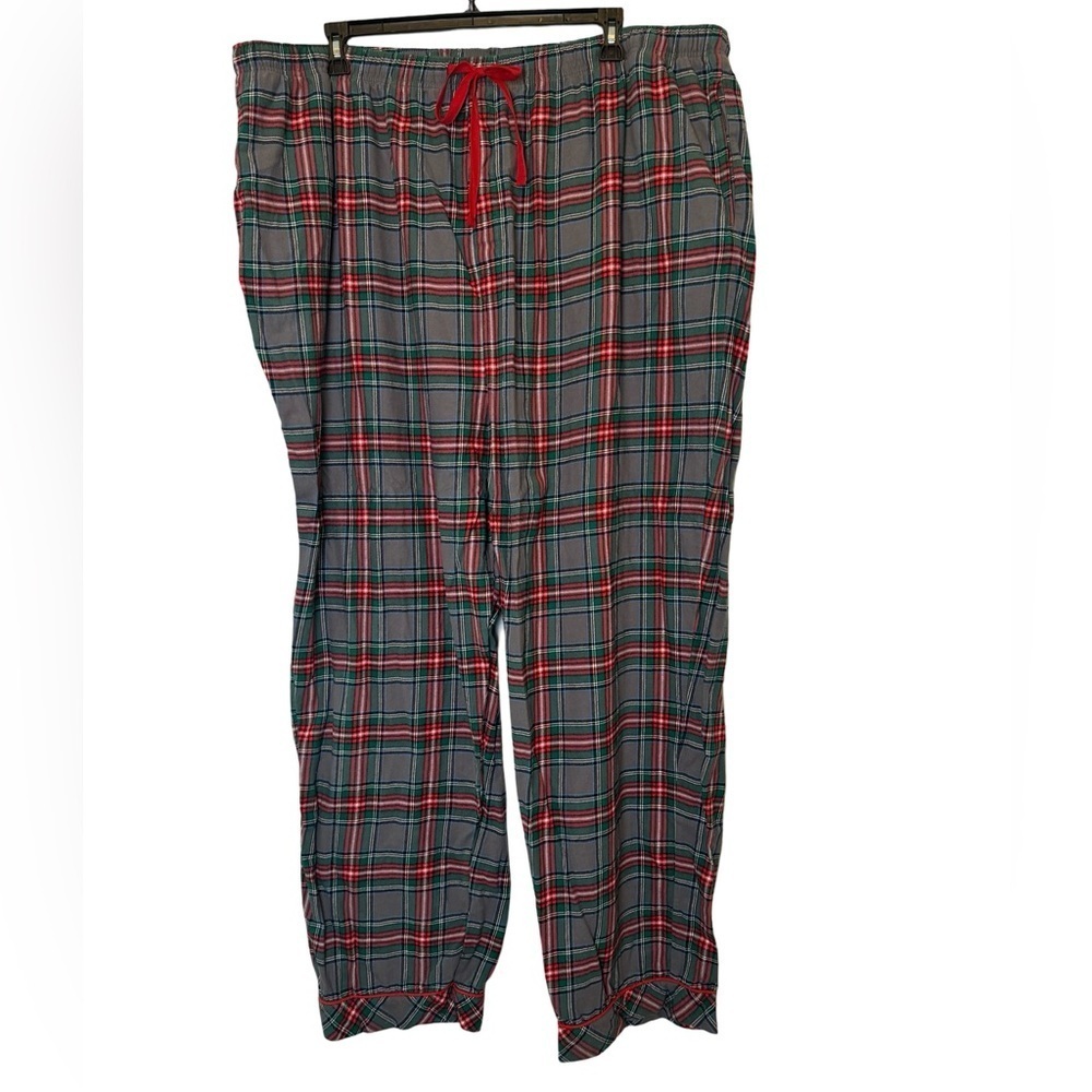Pajamagram Big and Tall Plaid Pajama Pants Size 4XLT
